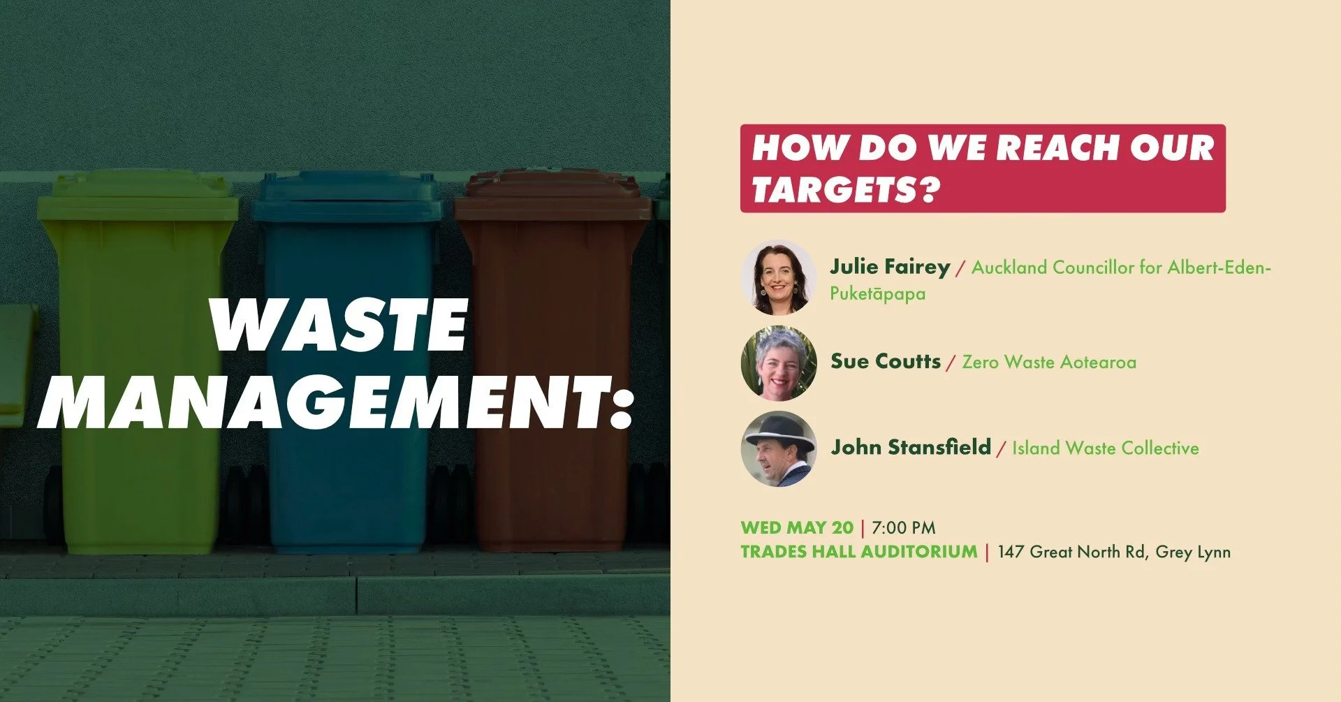 Auckland Council’s Waste Strategy - Wednesday 20th May