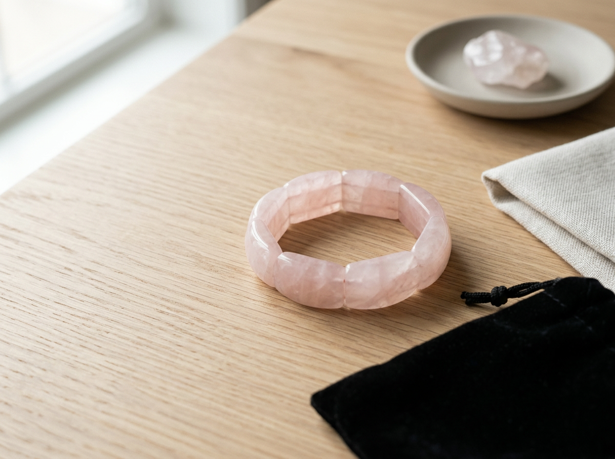 Natural Rose Quartz Bracelet – Asian Heritage Fine Jewelry