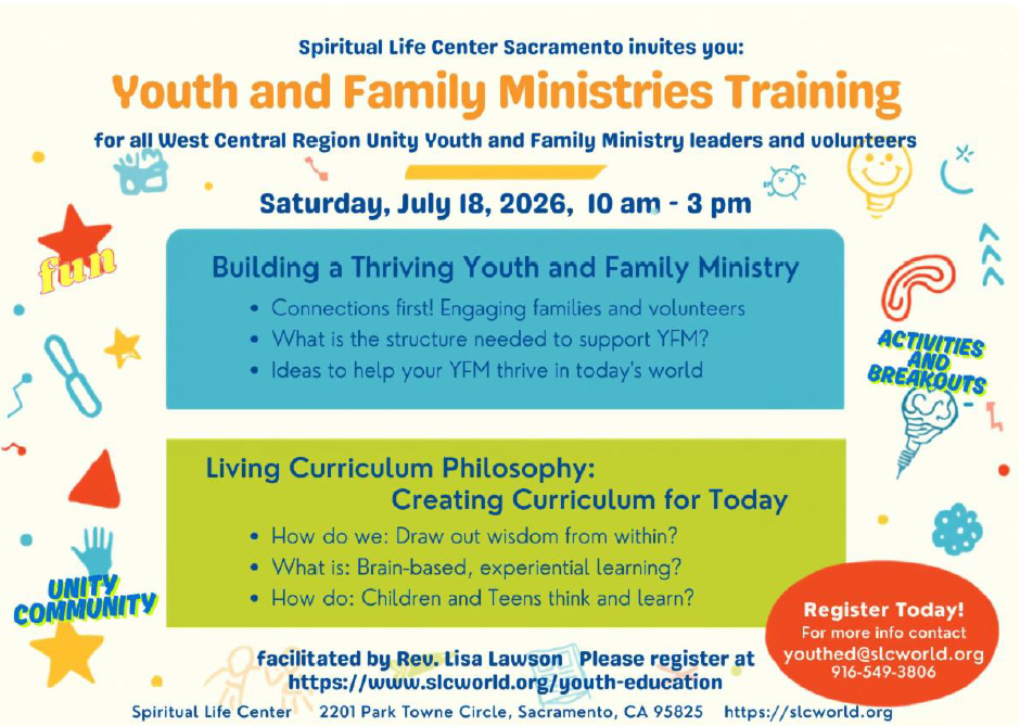 Youth and Familty Ministeries Training