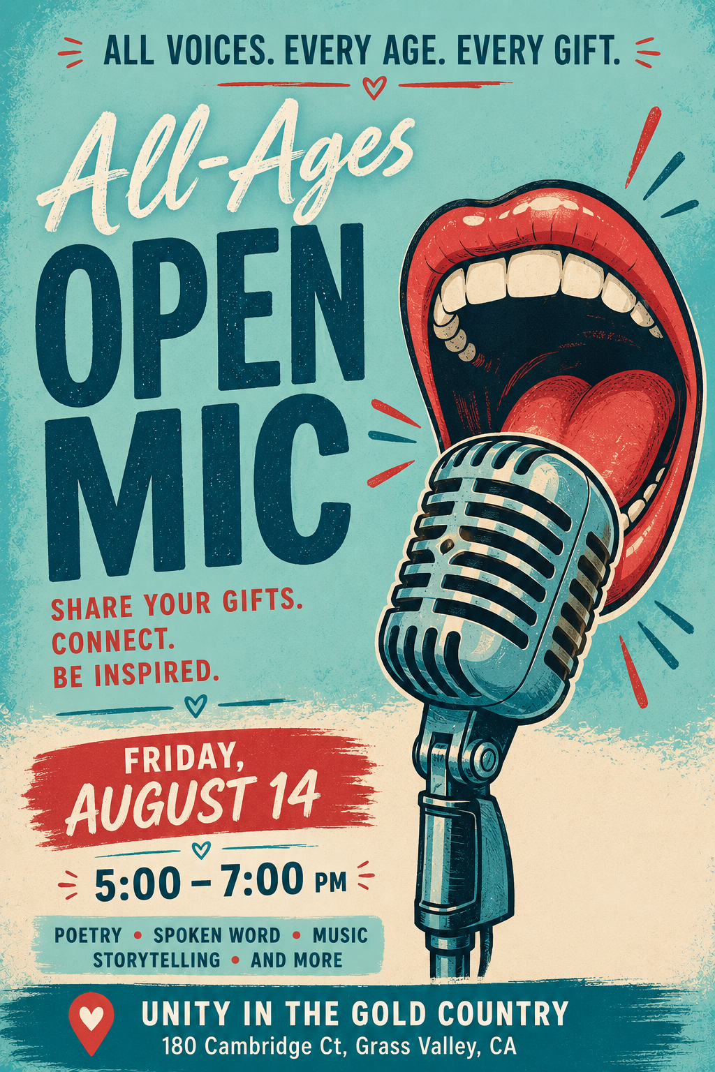 All Ages Open Mic