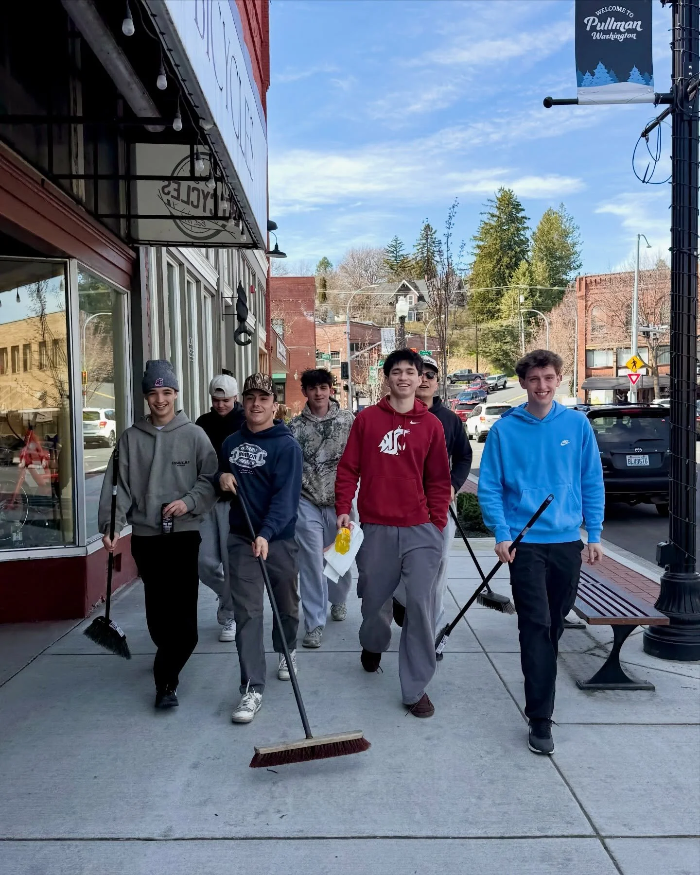 We&rsquo;re beyond grateful to WSU Panhellenic Council, WSU Interfraternity Council, and WSU Multicultural Greek Council for supporting the Downtown Pullman Association as part of Greek Week 💙

Huge shoutout to everyone who showed up and poured thei