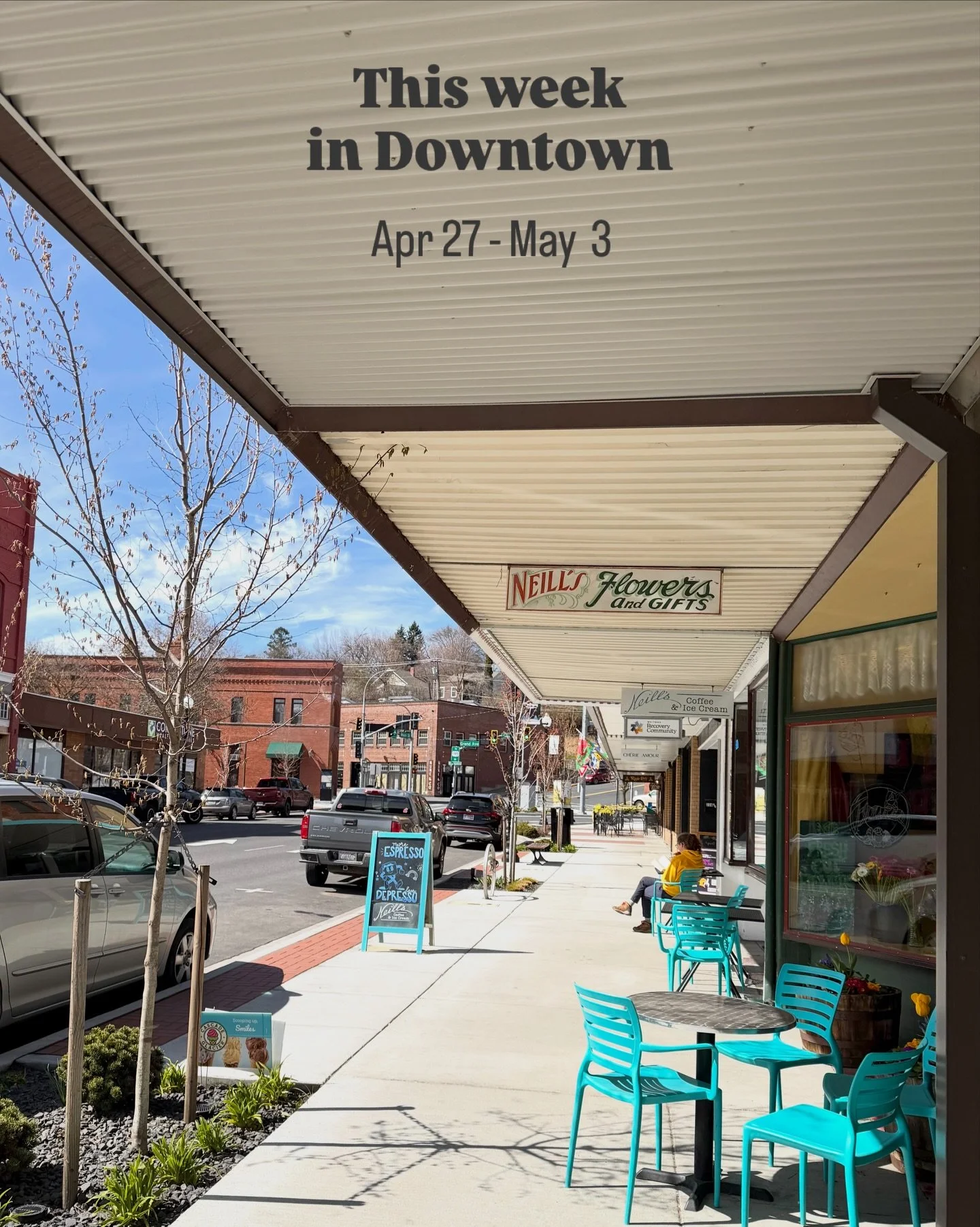 📣 This Week in Downtown:

Downtown updates:
&bull;🎨Join us for Downtown Pullman Art Walk on May 16! 
👨&zwj;🎨We&rsquo;re looking for local artists who&rsquo;d like to display their work in participating downtown businesses. Sign up on our website 