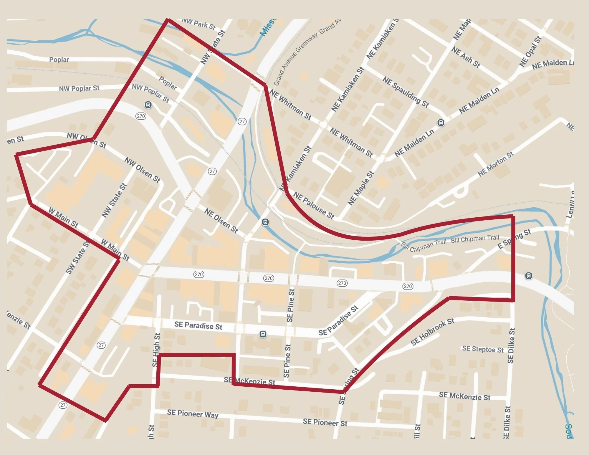 DPA Program Area Map