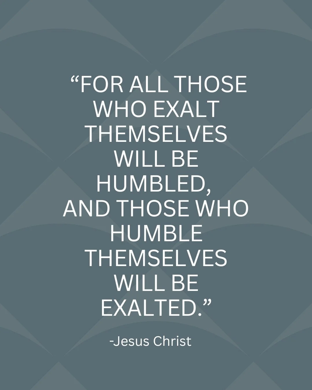 Luke 18:9-14

Imagine being so confident in your own self worth that you could get up in front of a group of people and openly praise God that you are not like them. 

That's just what the Pharisee did in this situation and Jesus is bold with His opi