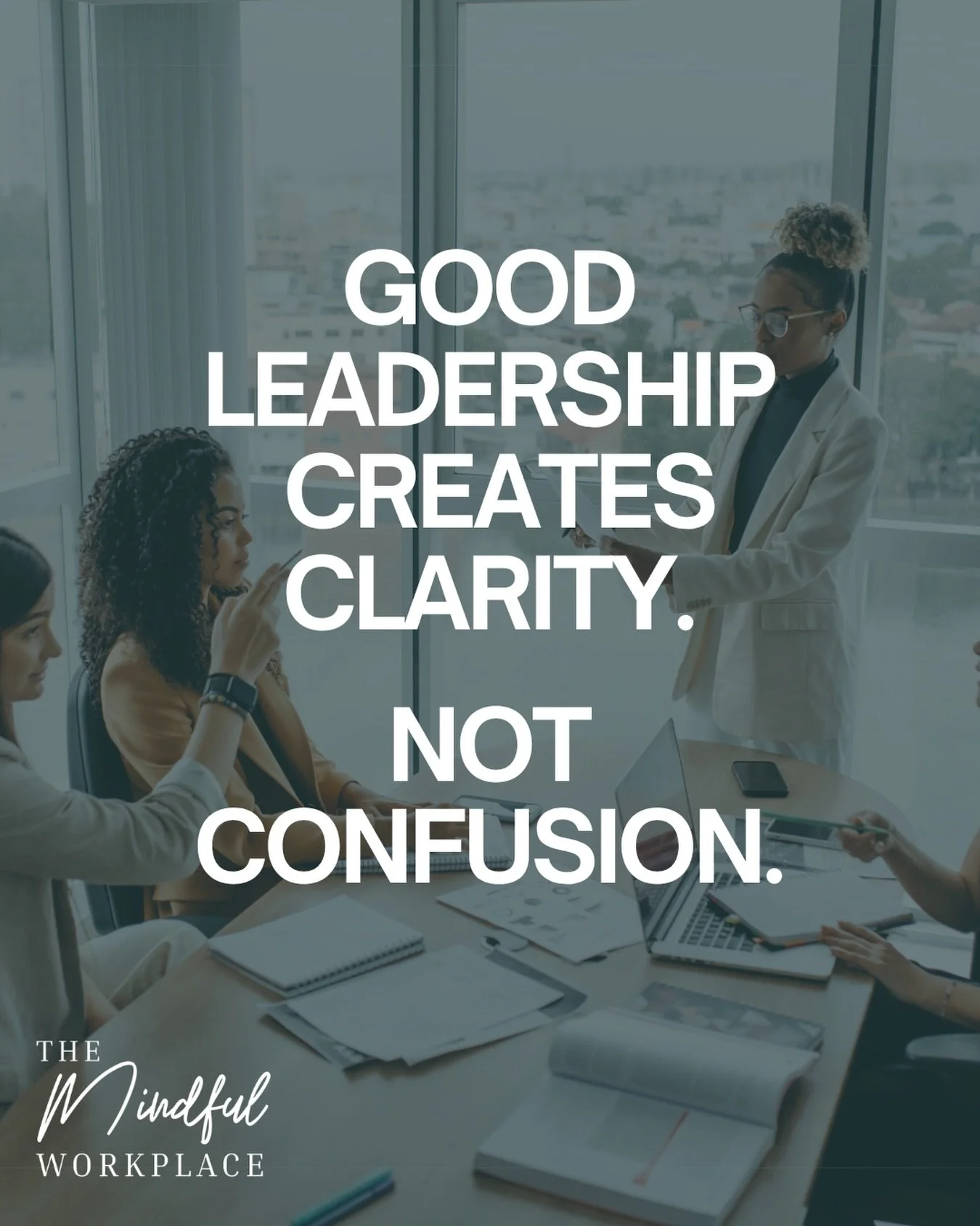 Clear expectations.
Clear priorities.
Clear communication.

Good leadership shouldn&rsquo;t leave people constantly guessing where they stand or what matters most.

Clarity builds confidence.⭐️

#MindfulLeadership #LeadershipDevelopment #WorkplaceCul