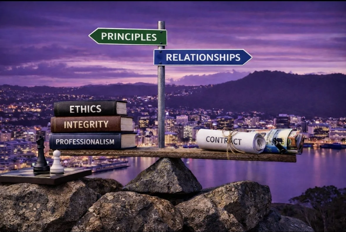 Principled, Not Convenient: Ethics, Integrity and Professionalism in New Zealand’s Relationship Economy (March 2026)