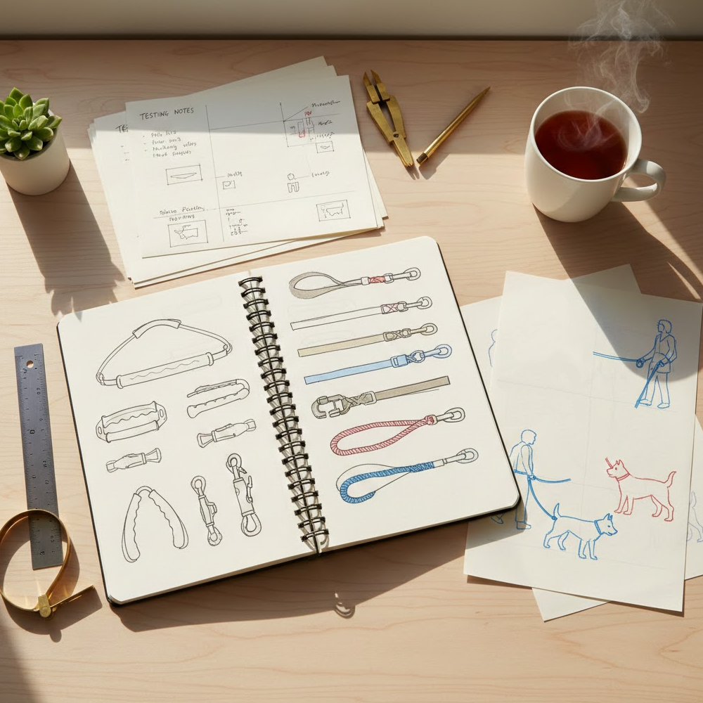 Stress-Free Multi-Dog Walking Through Design