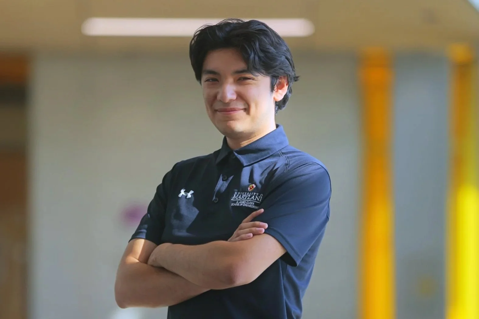 Smiling man