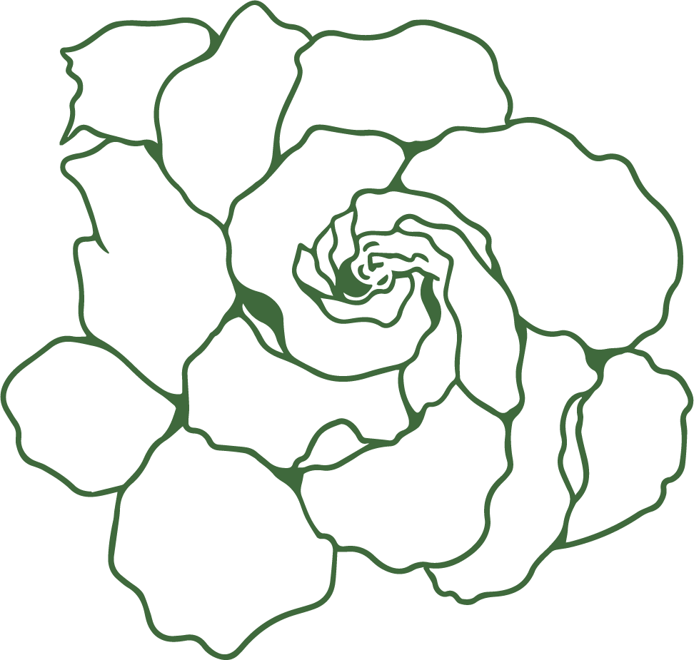 floral logo of emerald gardenia in orlando fl