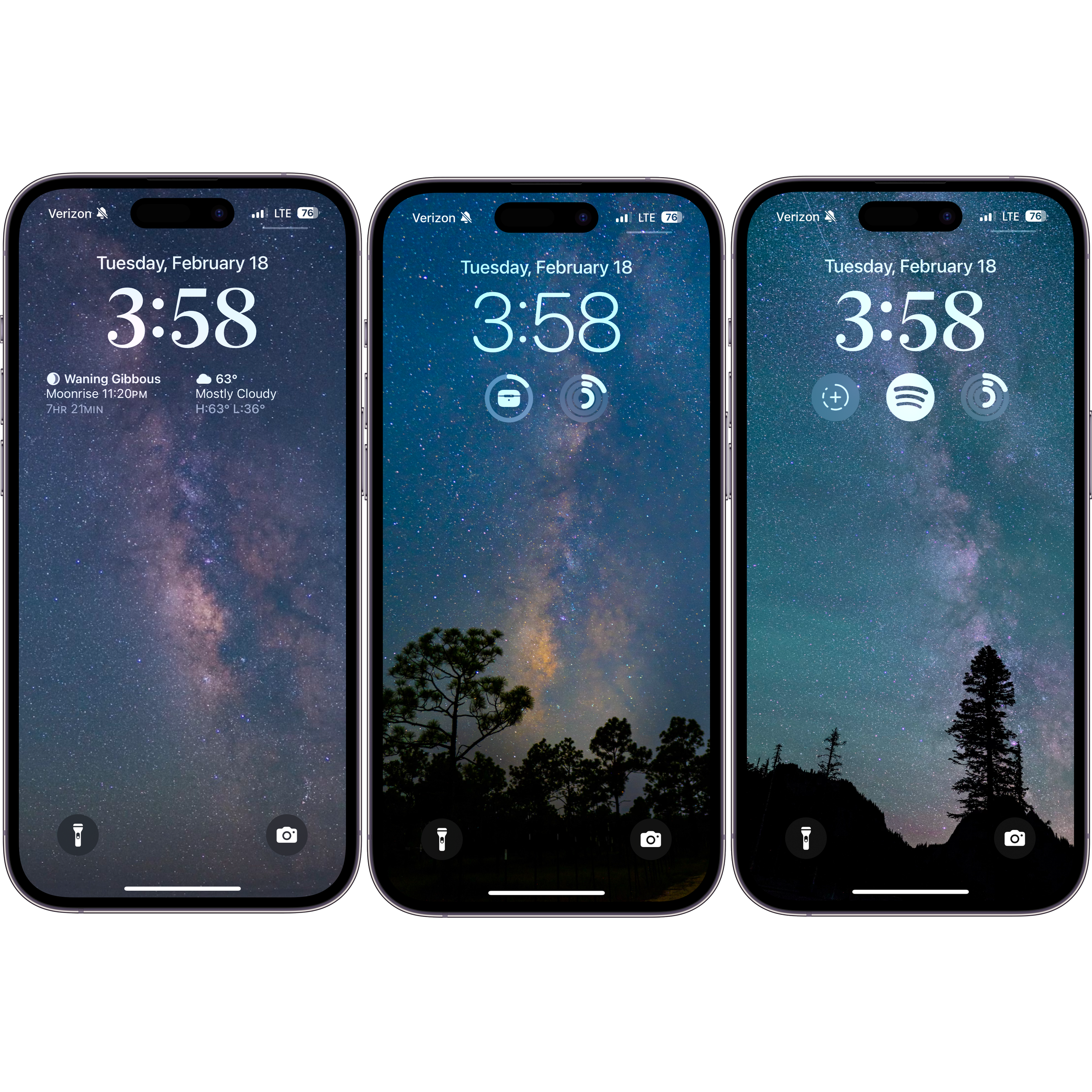 Phone Background Bundle - Milky Way Pack