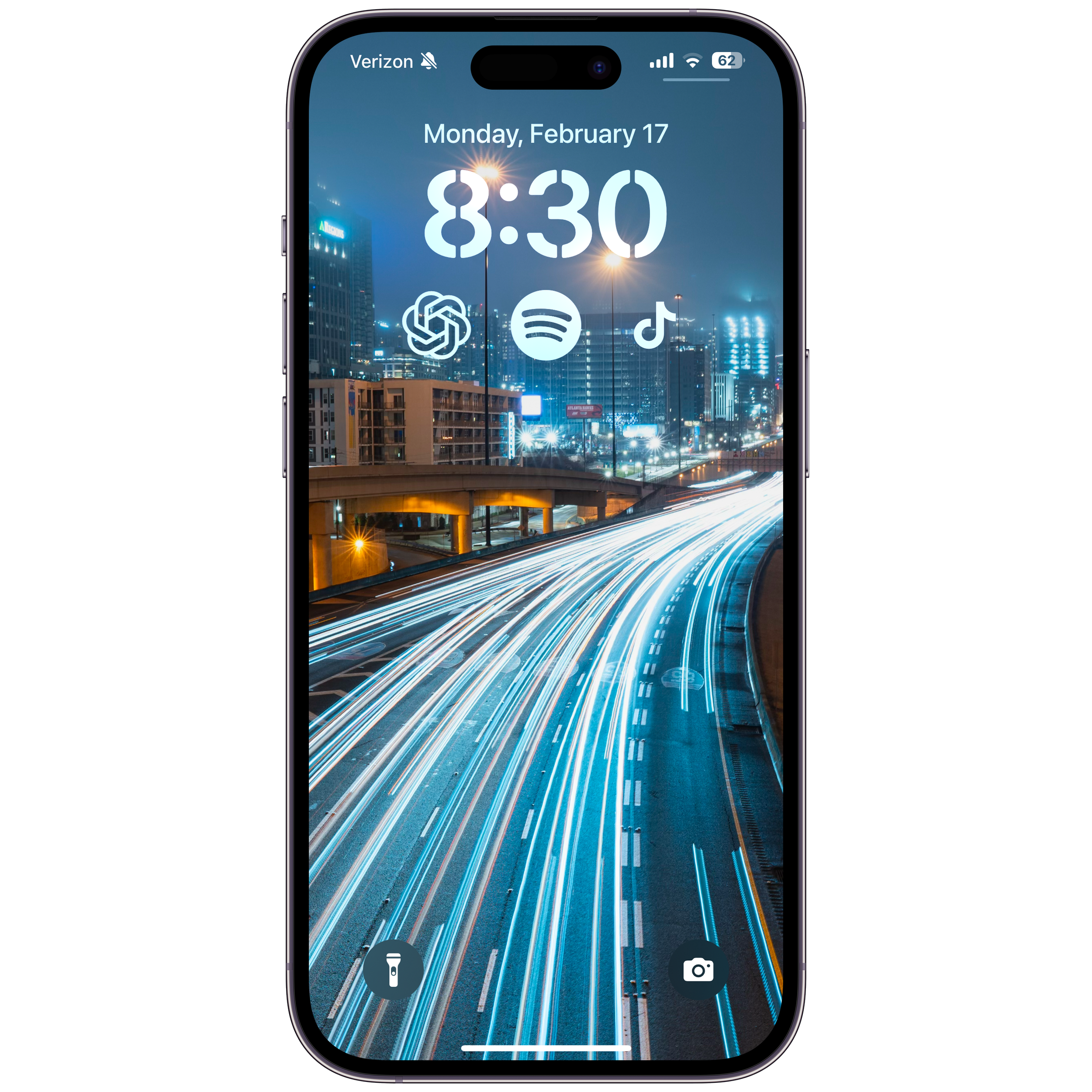 Phone Background - City Nightscape