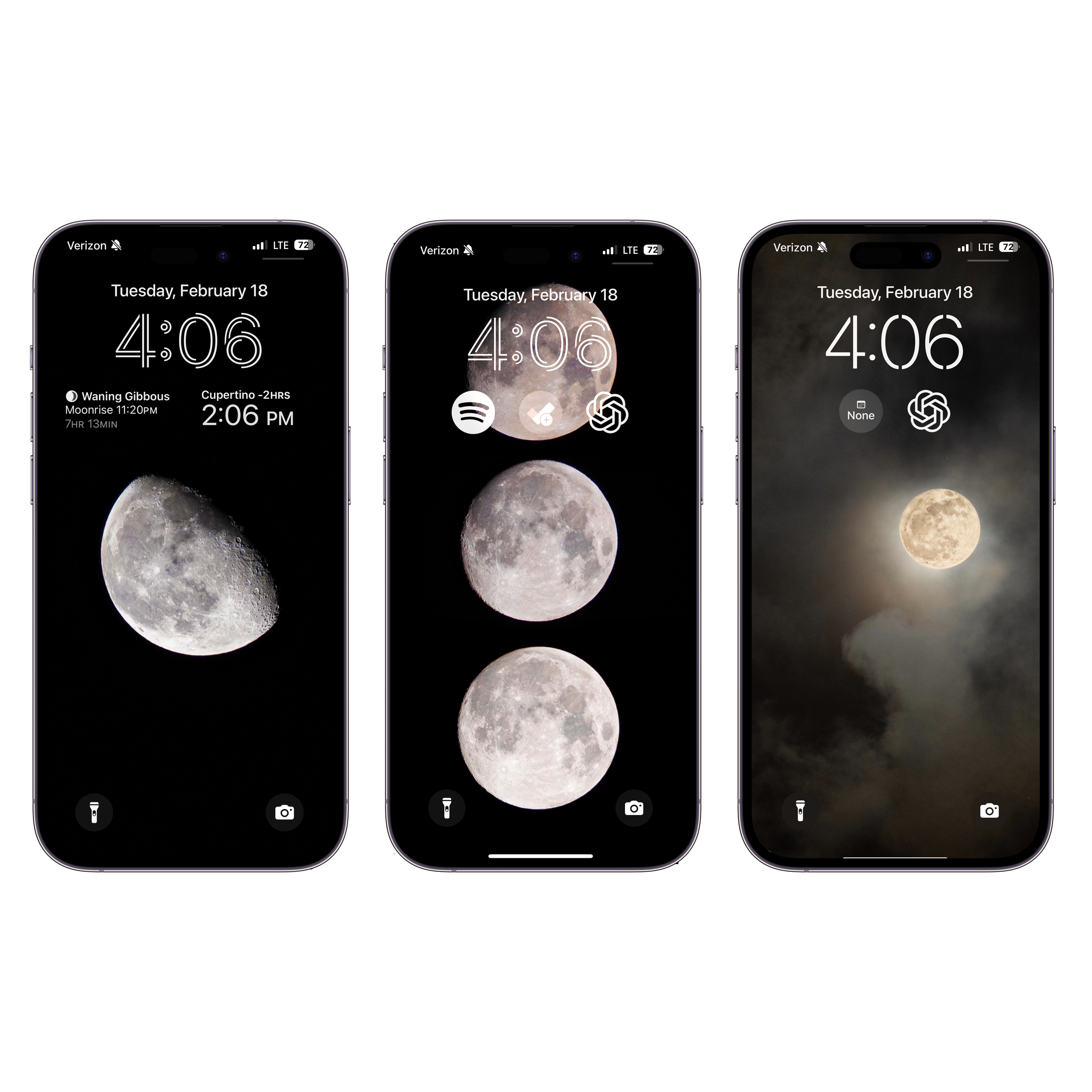 Phone Background Bundle - Moonscape Pack