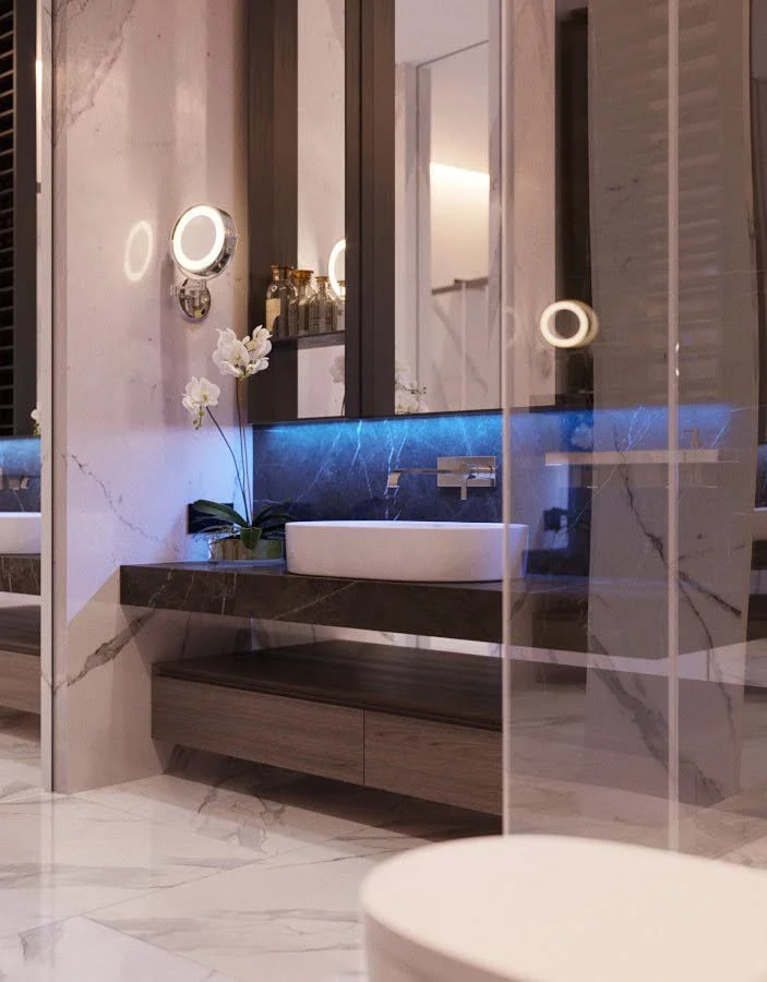 Mr Rizwan's Residence: Guest Bathroom