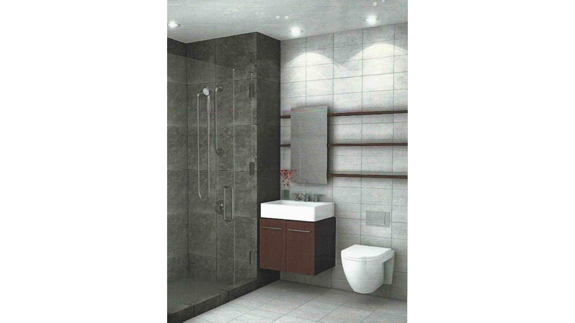 Jasper Residences: Secondary Bathroom