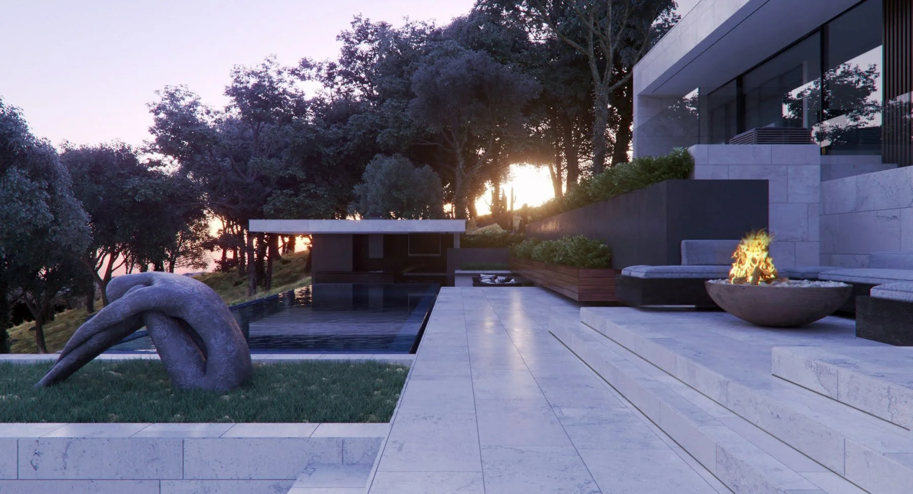 Mr Rizwan's Residence: Back Yard