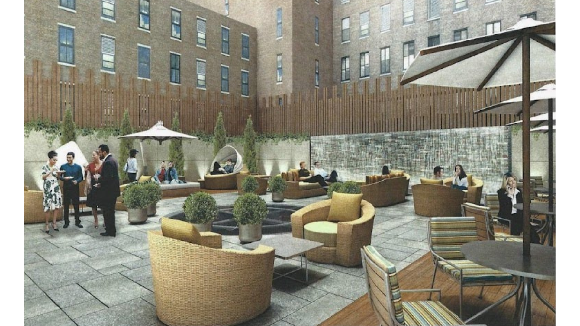 309 FIFTH: Outdoor Lounge