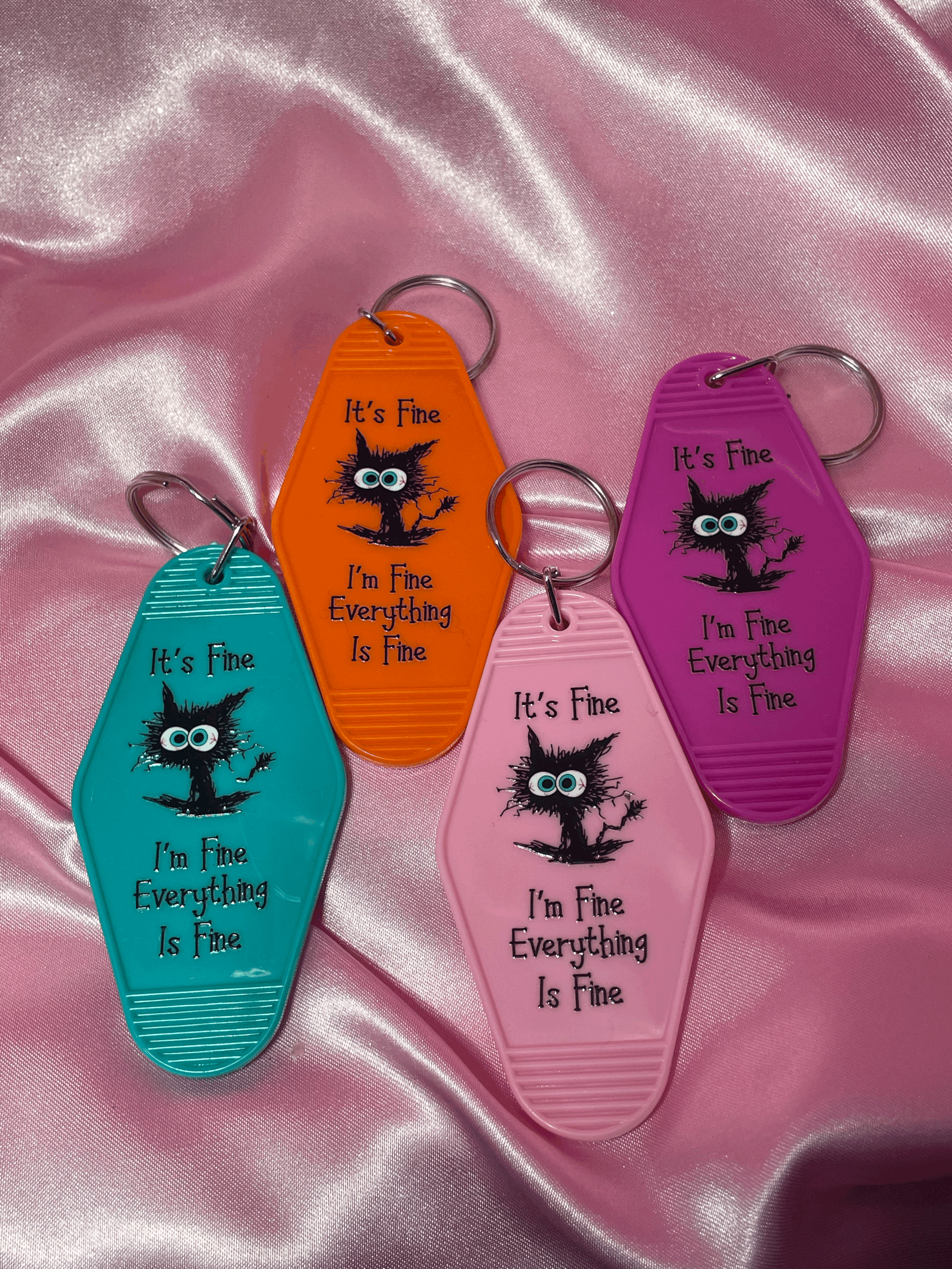 Saying Keychain