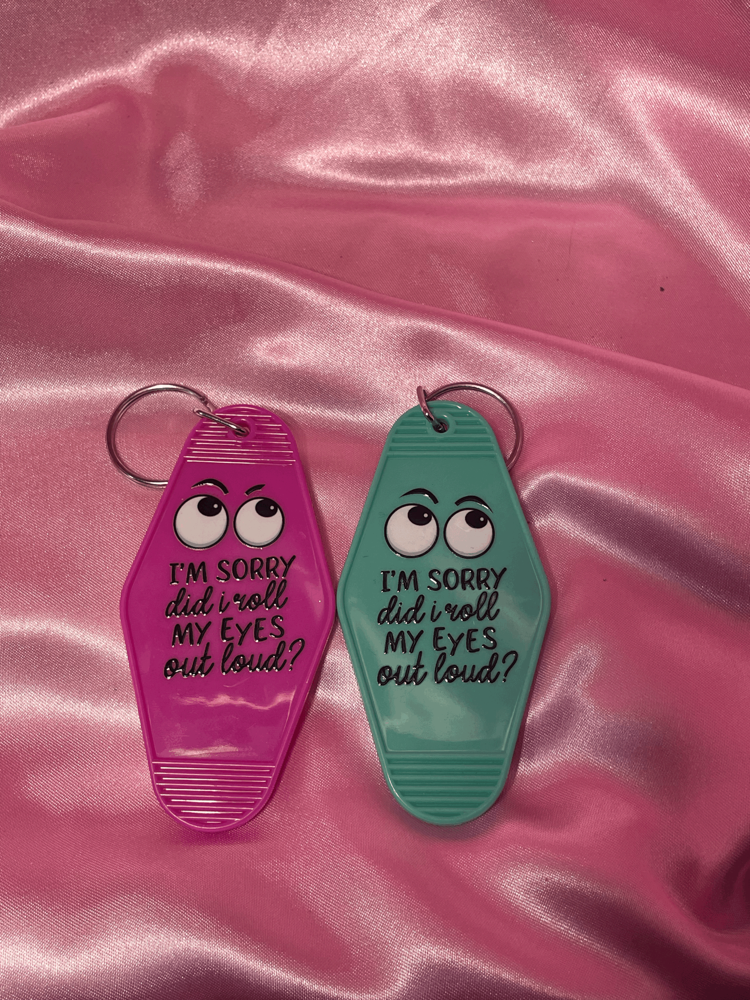 Saying Keychain