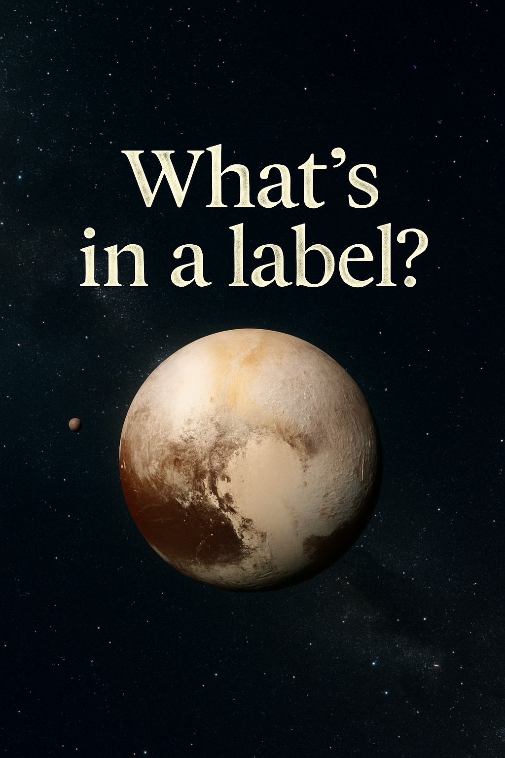 What’s in a Label? Rediscovering who you are and what your values are