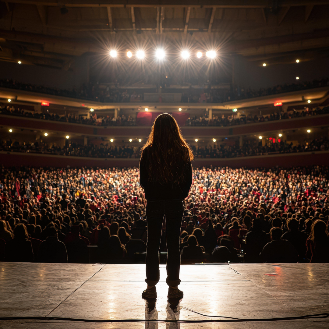 I once walked on stage with my fly down - in front of around 800 people who noticed... I used it and moved on..