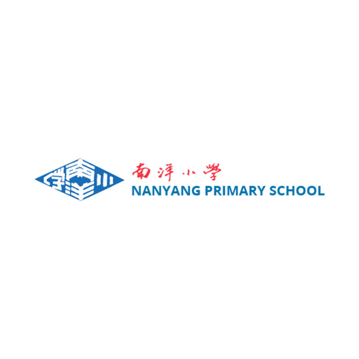 Logo of Nanyang Primary School with Chinese characters and a geometric emblem.