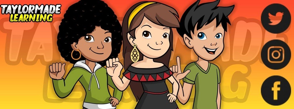 Youth and educators learning American Sign Language through an inclusive online platform called TaylorMade Learning ASL supporting Deaf community communication