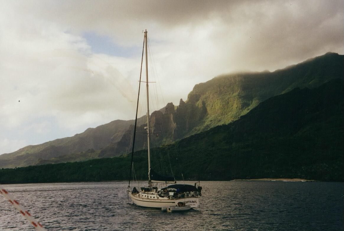 27 years ago my extremely cool and wild parents moved us onto a sailboat and 1 year later, on this date, we set out on a lil adventure.

I don&rsquo;t have a quip or a deeper message to go along with this but 26 years feels significant so I thought I