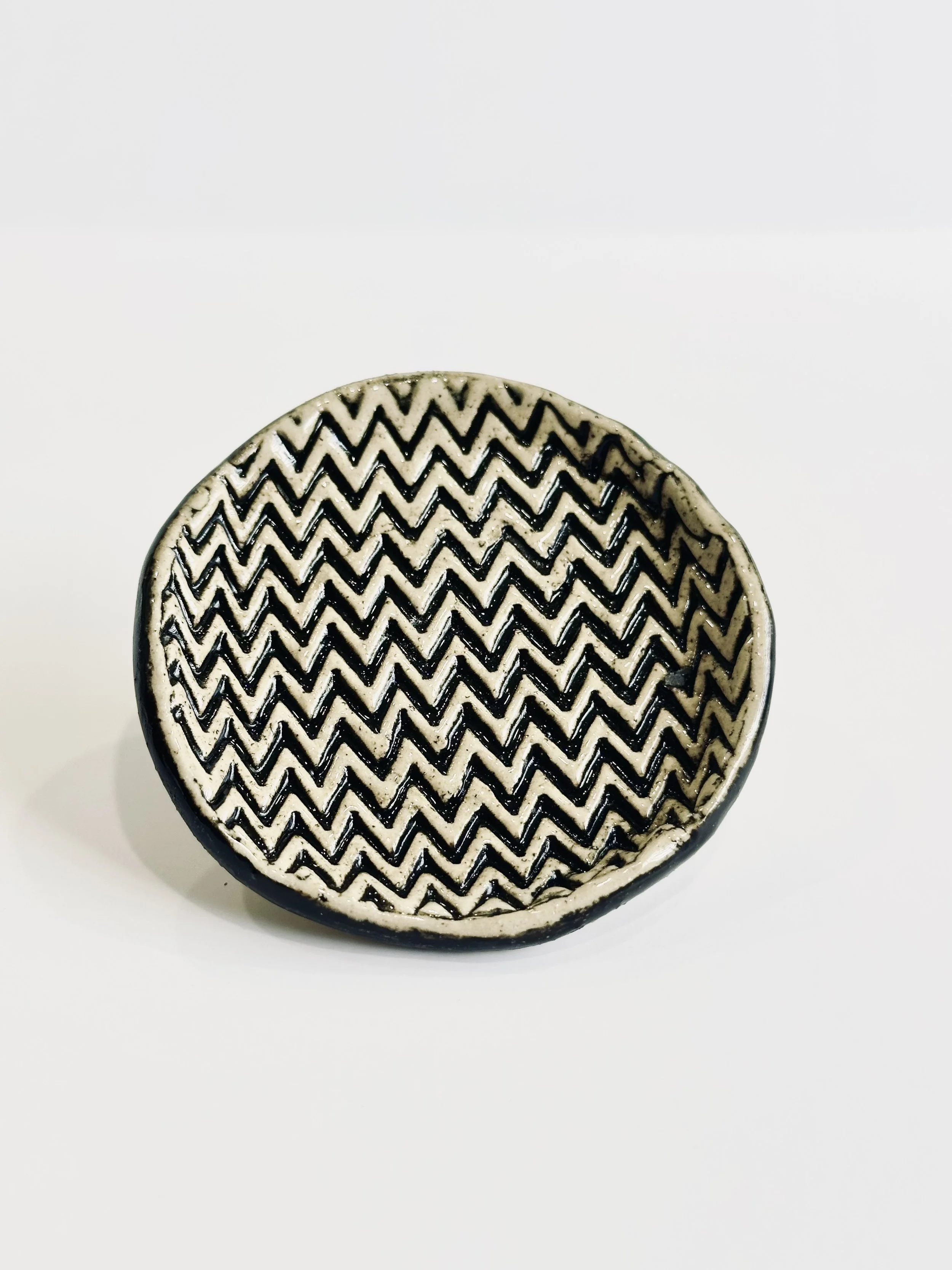 Zig Zag Ring Dish