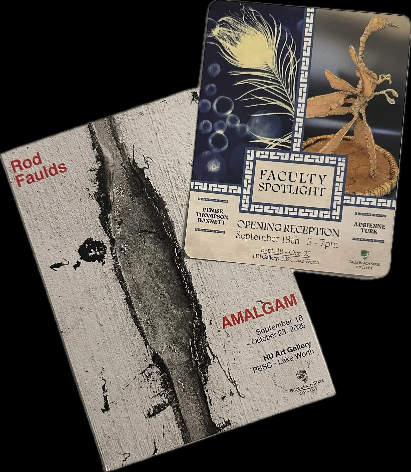 49 Days to ArtMathLove β¨
Today is a great day to check out the opening reception at the Lake Worth Gallery from 5–7 pm! Featuring Rod Faulds with Faculty Spotlights on Denise Thompson Bonnett and Adrienne Turk. Always inspiring to see the creat