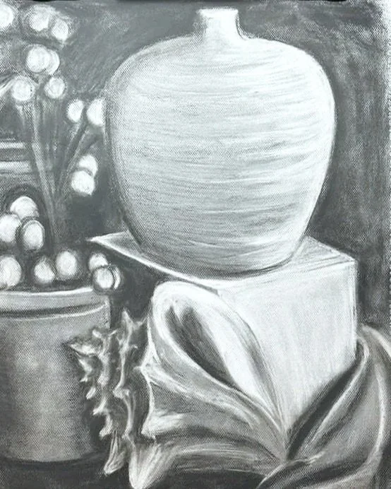 Charcoal on Paper 2024