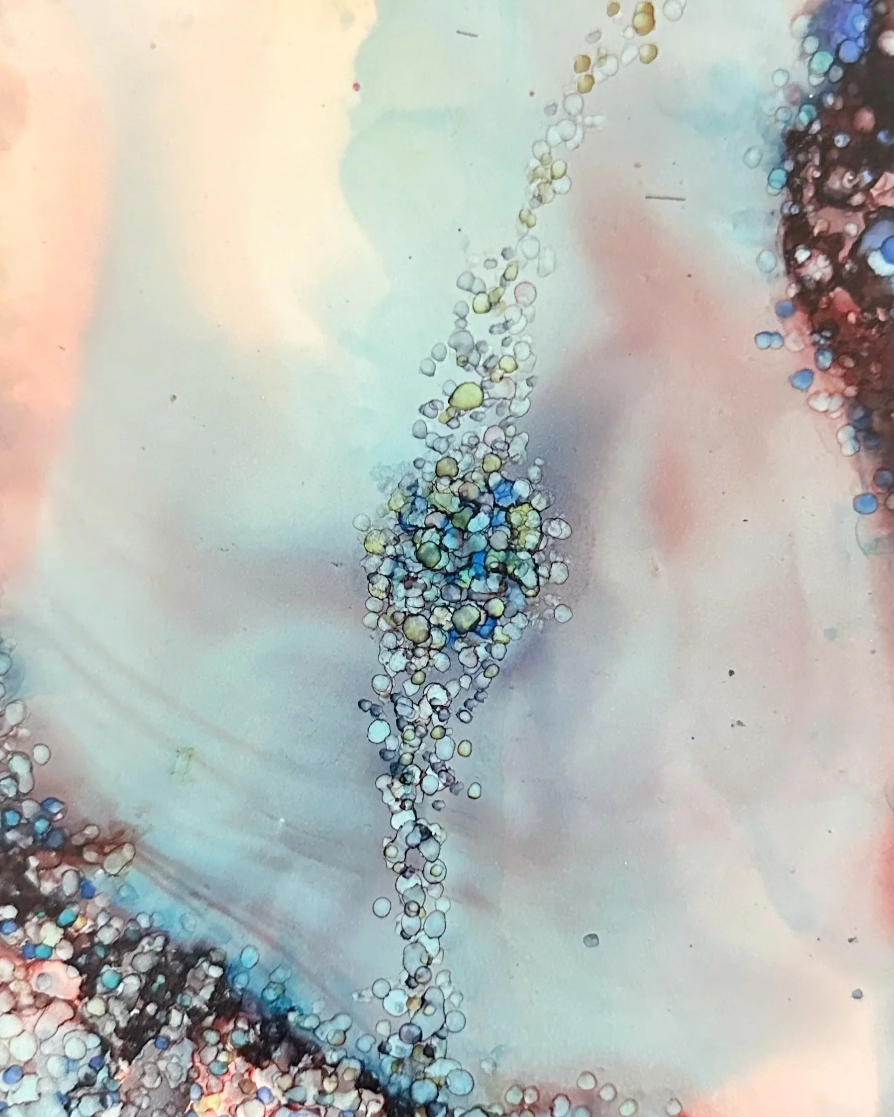 Alcohol Ink Nebulae