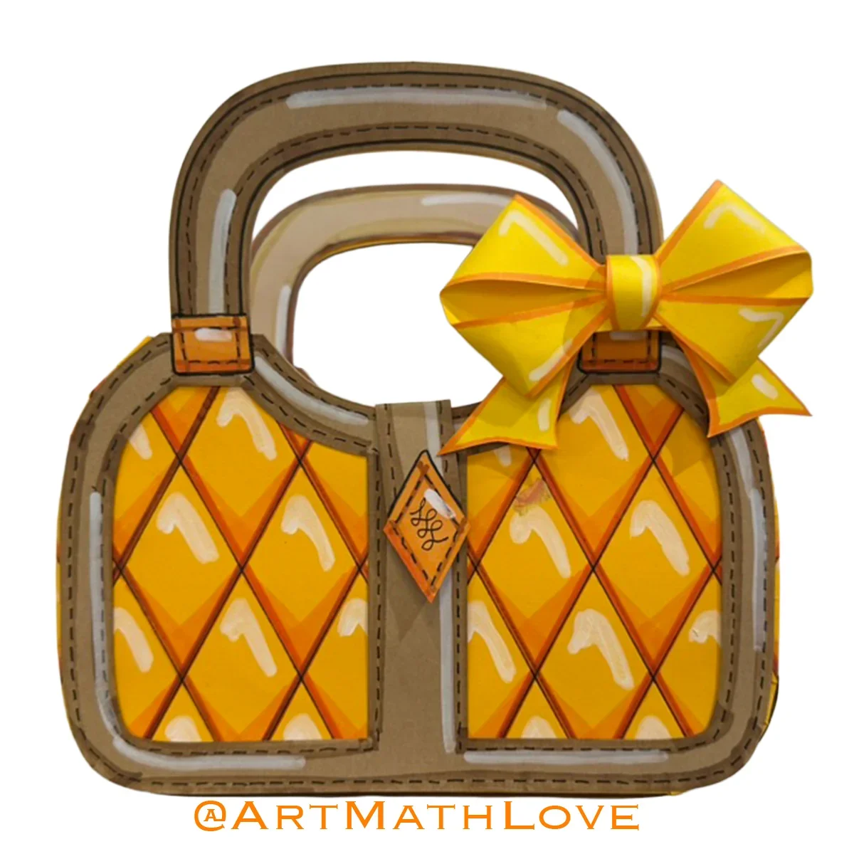 AML Yellow Purse Sticker.webp