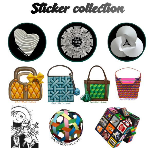 Art Math Love Sticker Collection