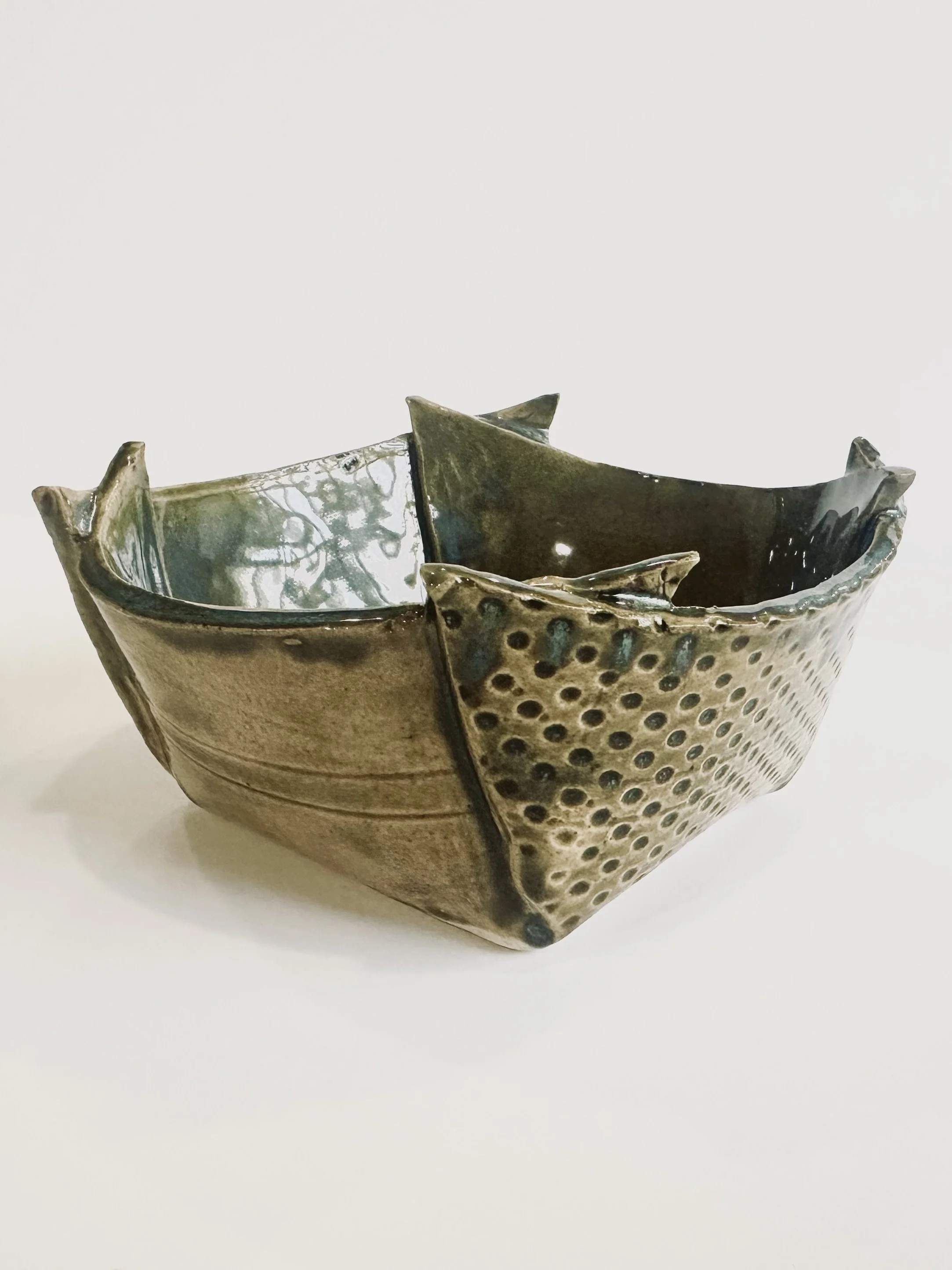 Origami Folded Texture Bowl 