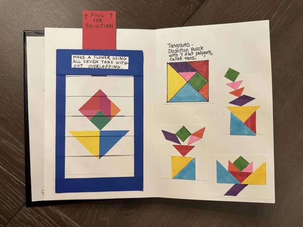 Artist Book - Pop Up Book - Reveal the shape