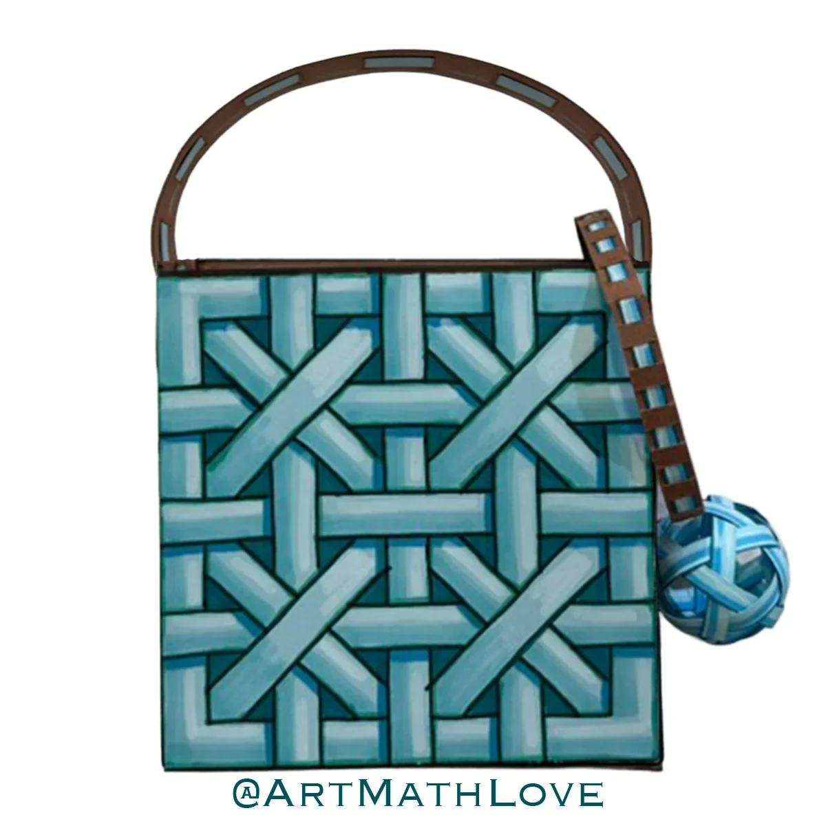 AML Blue Purse Sticker.webp