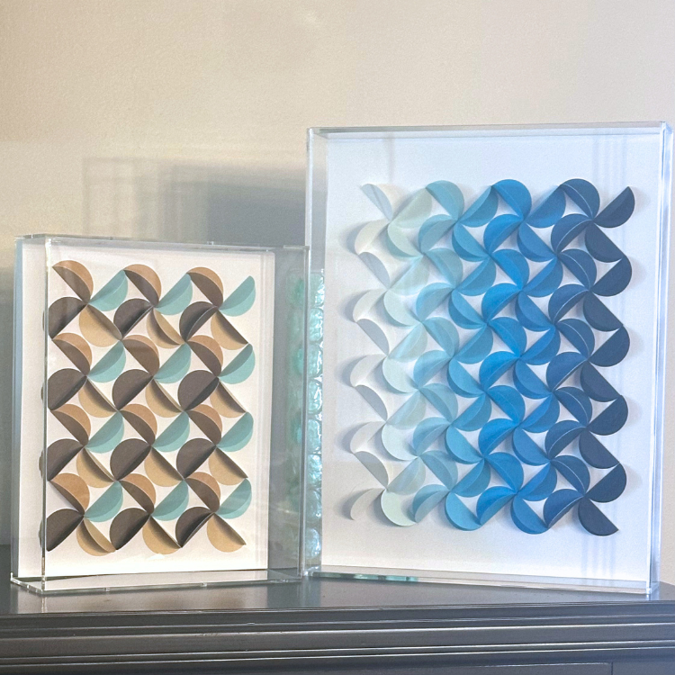 Enchanting Paper Sculptures - 2 Designs to Choose From
