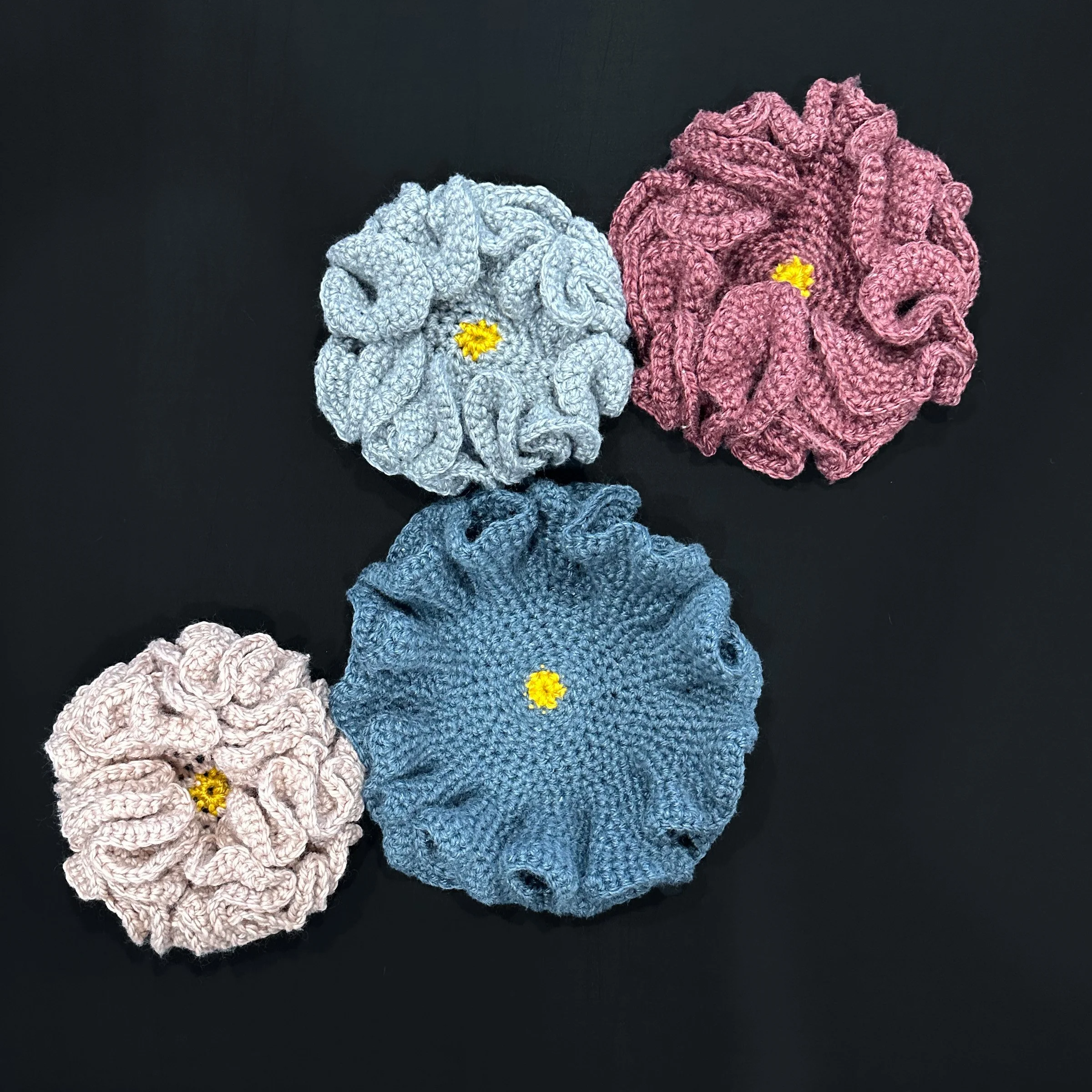 Hyperbolic Crochet Flower Collection