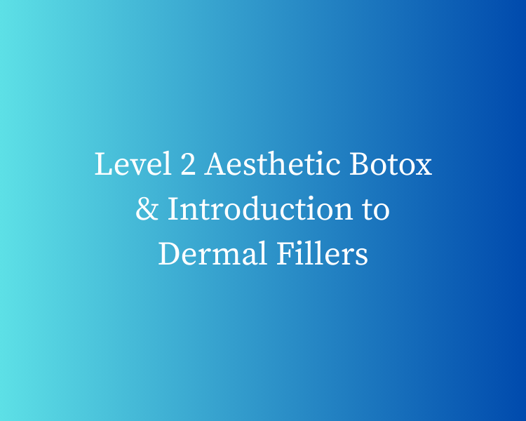 Level 2 Aesthetic Botox &amp; Introduction to Dermal Fillers
