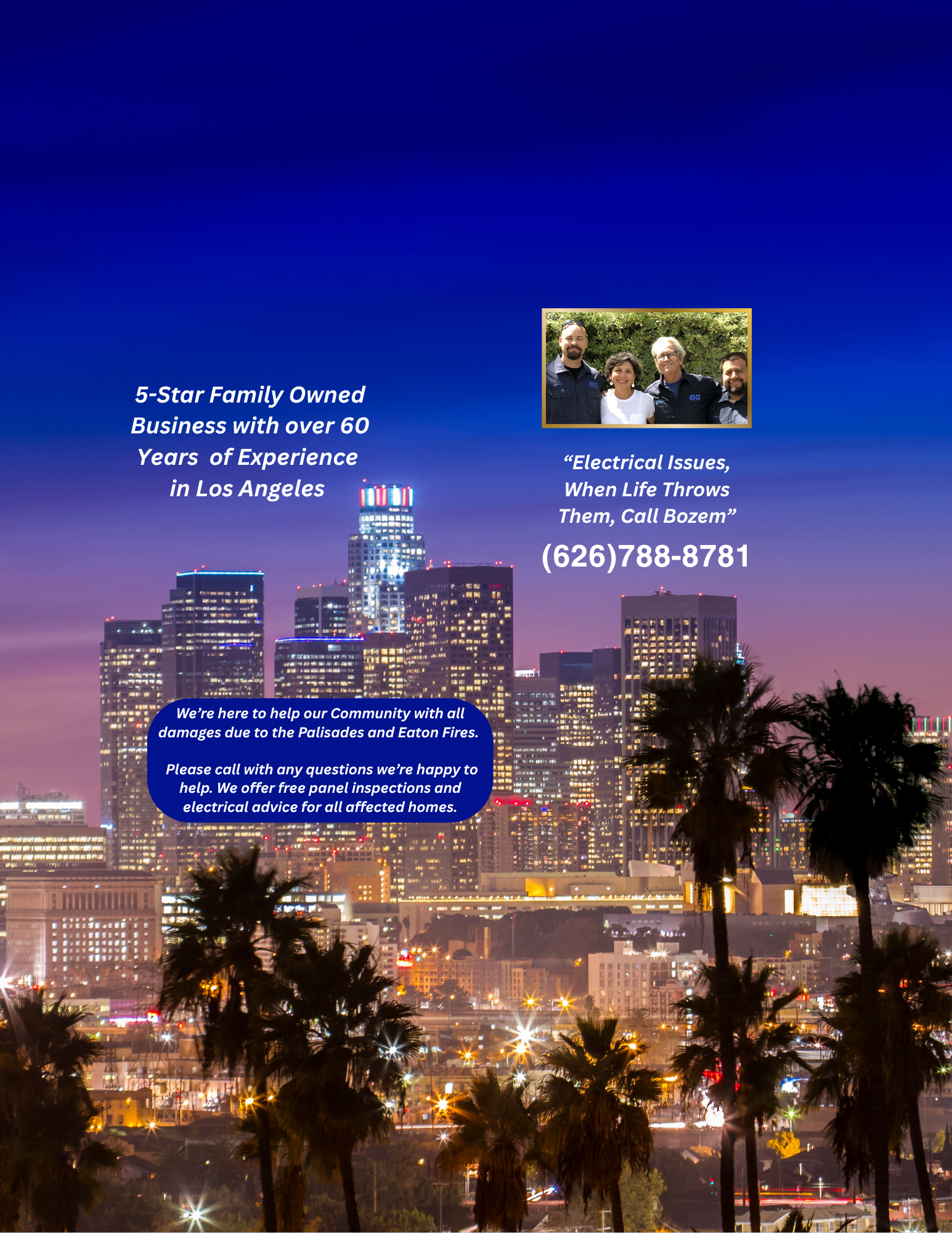Pasadena and LA Electrical Experts | Bozem Electric