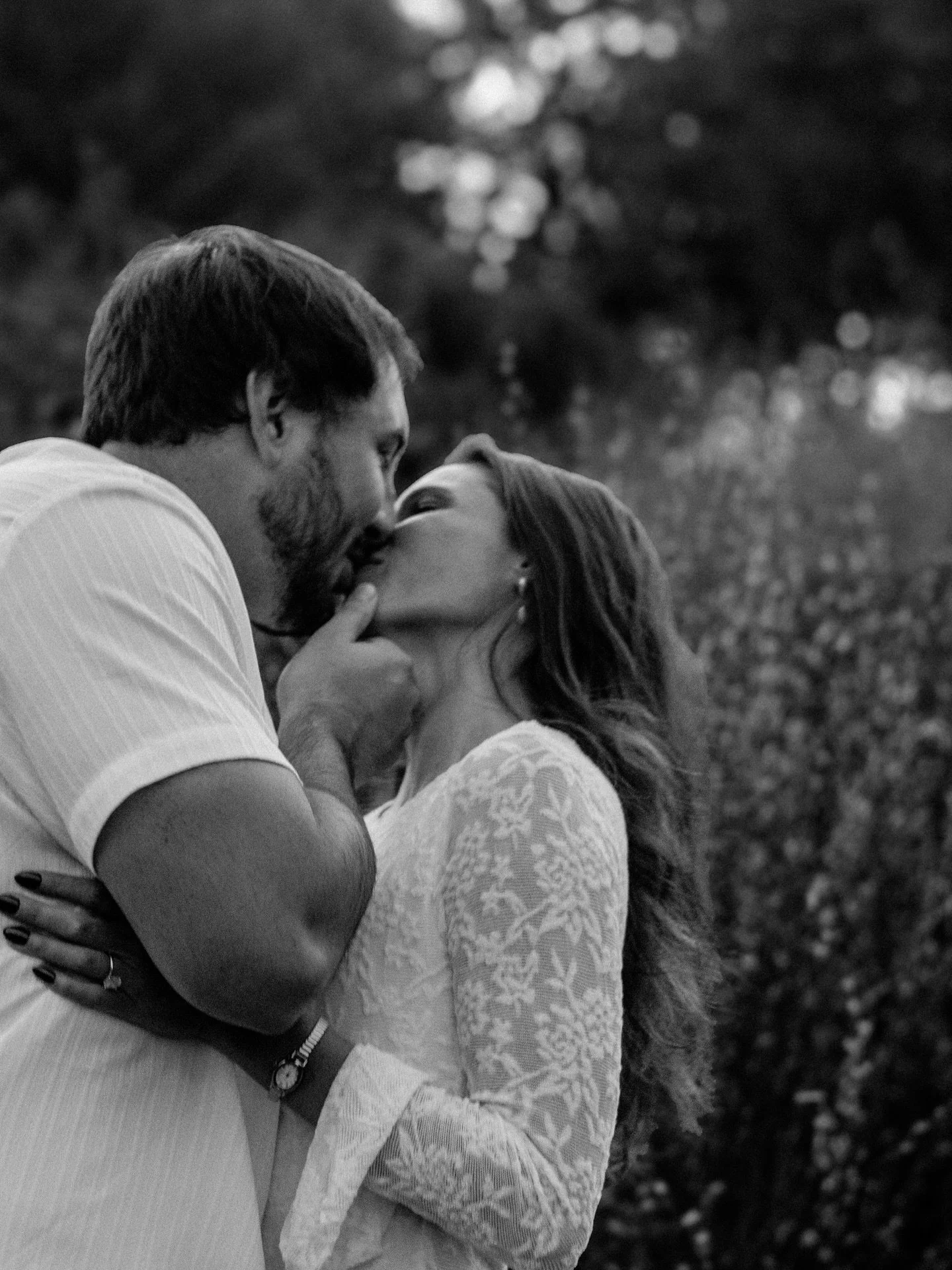engagement session at the spot where he proposed | trevor + leilani 🤍