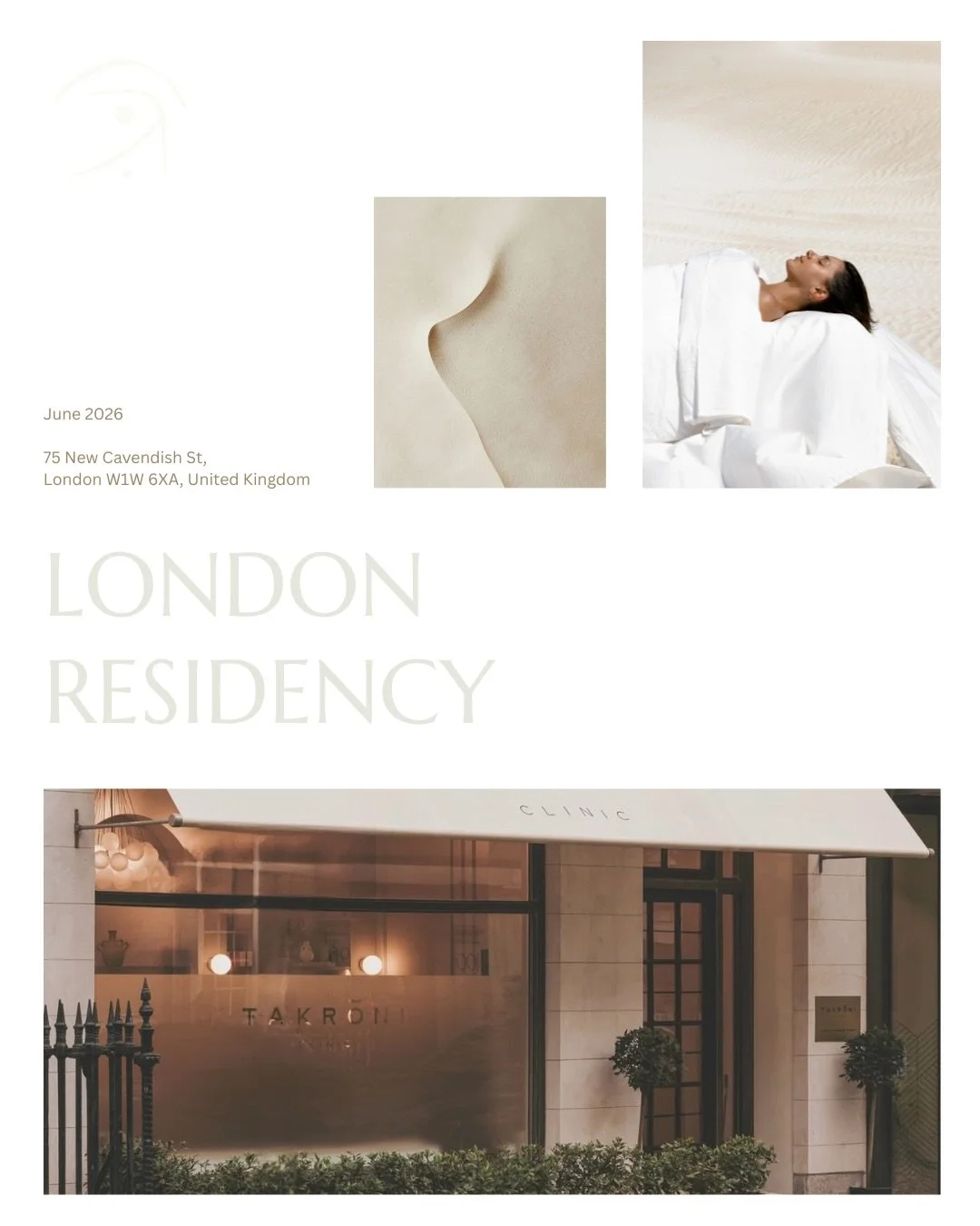 London in June filled so quickly, which still feels a little surreal to write.

If you were hoping for a space, the waitlist is open &mdash; both for anything that may open up in June, and for the next residency, which will land somewhere in October 