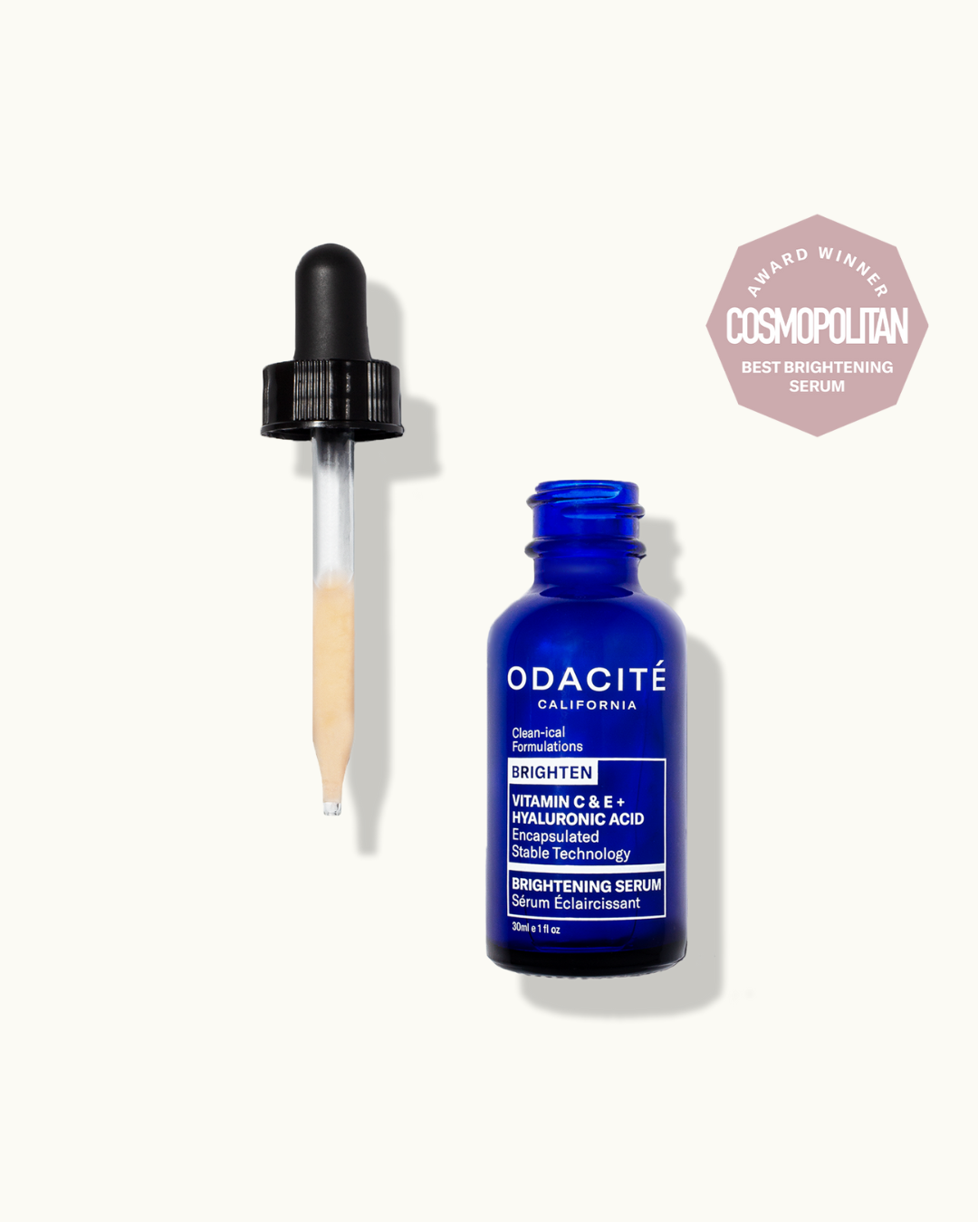 Odacite Brightening Serum Vitamin C & E + Hyaluronic Acid 30ml