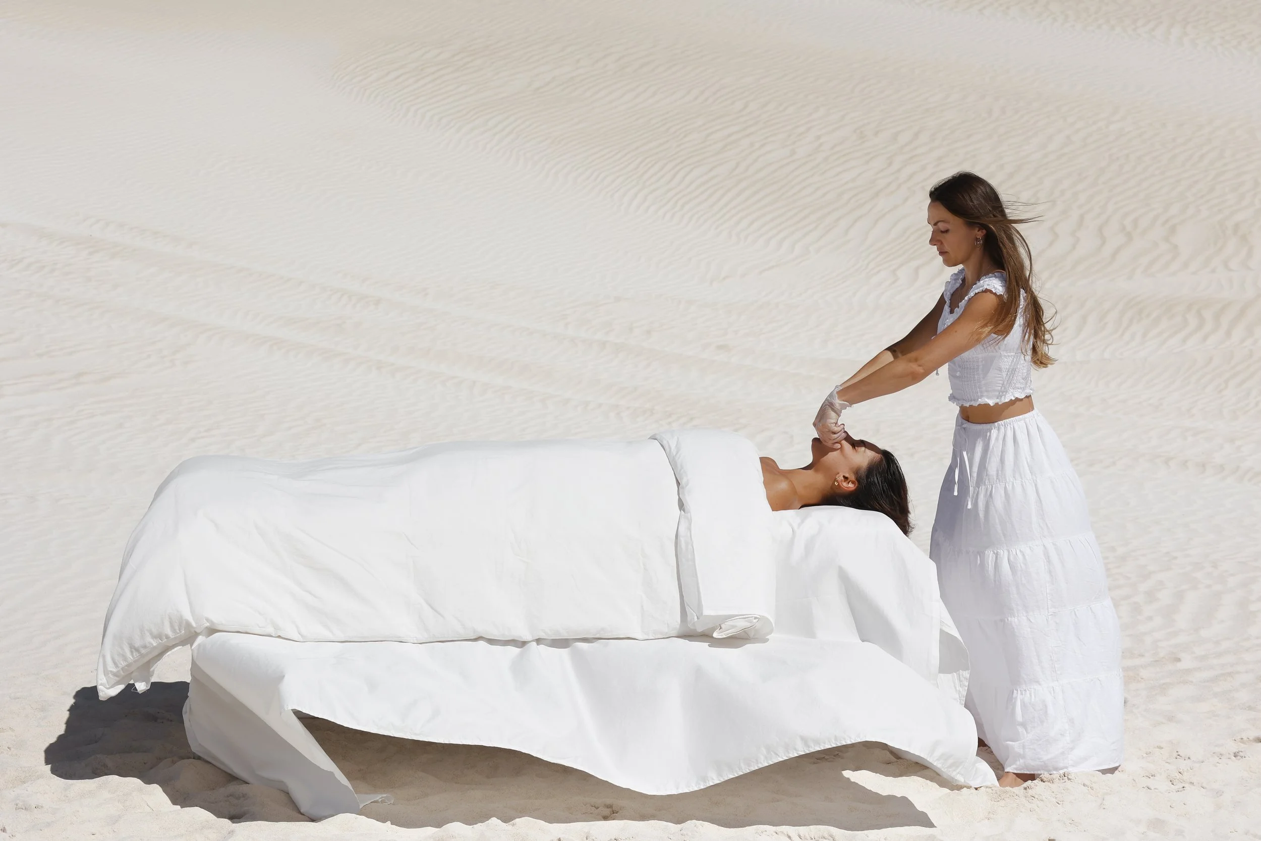 ira skin rituals sculptural facial massage. best facial perth. sand dunes facial