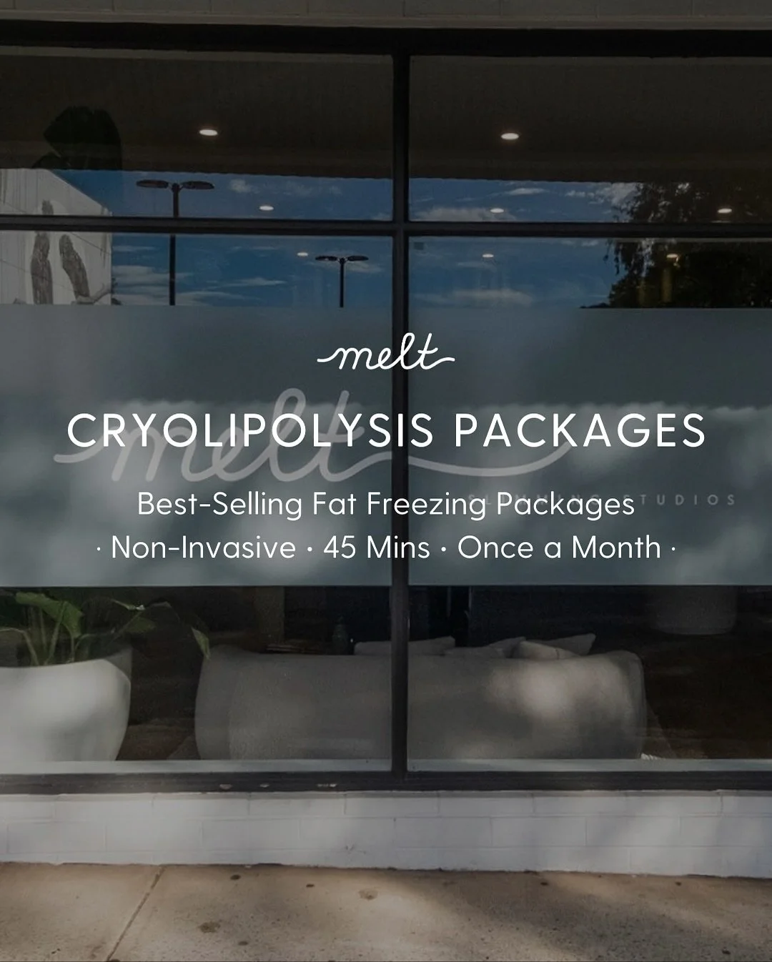 C r y o l i p o l y s i s  P a c k a g e s ❄️
Best-Selling Non-Surgical Fat Reduction Packages 

Do you have stubborn fat pockets that diet and exercise just can&rsquo;t shift? Let our technology give you a helping hand! 

Fat Freezing packages are d