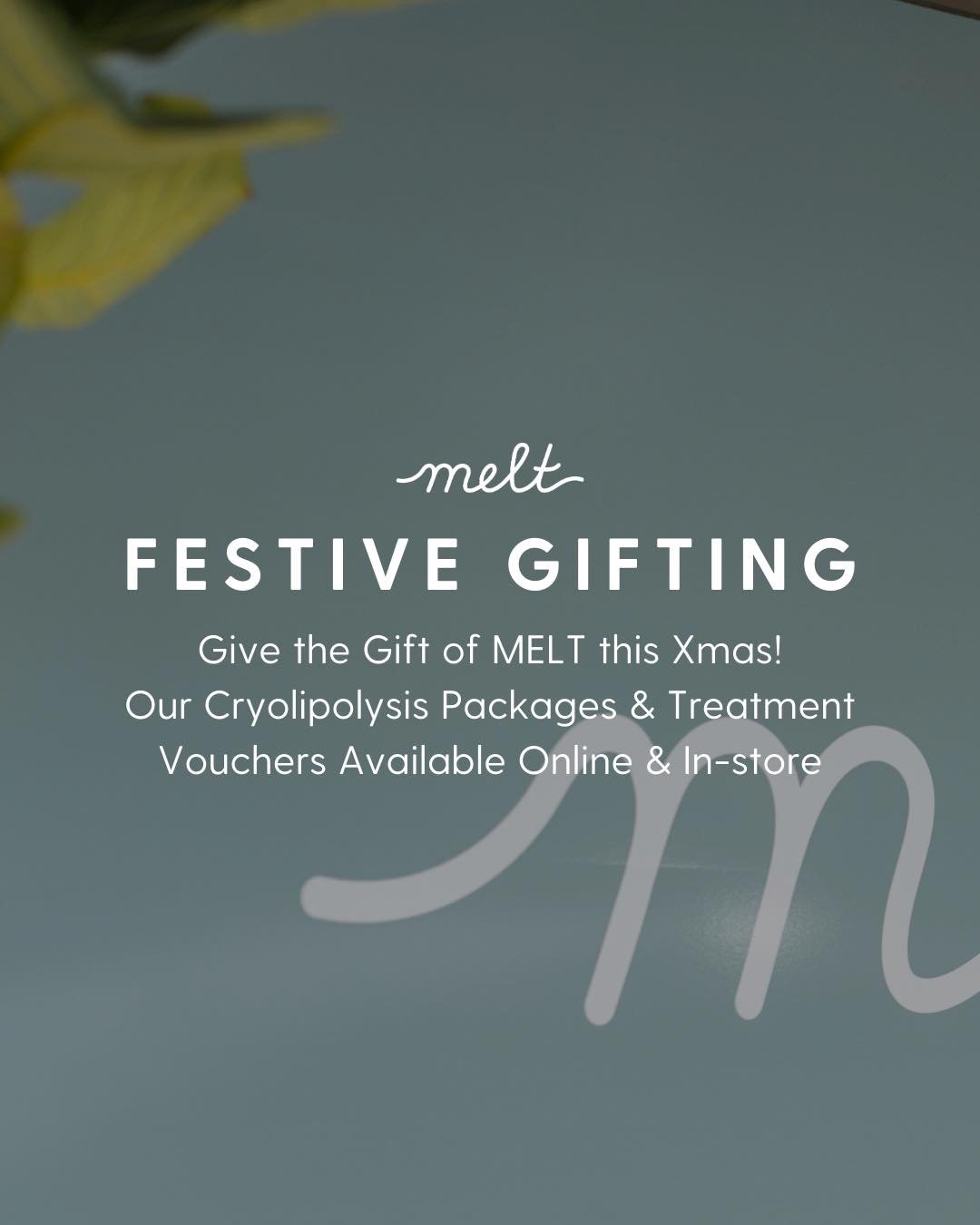 🎀 PSA ONLY 2 WEEKS UNTIL XMAS 🎀

Need a last minute Christmas gift? 
Melt Package &amp; Treatment Gift Vouchers are perfect for spoiling someone special 

You can purchase in-store or online via our website 

.
.
.
#coolsculpting❄️ 
#meltslimming #