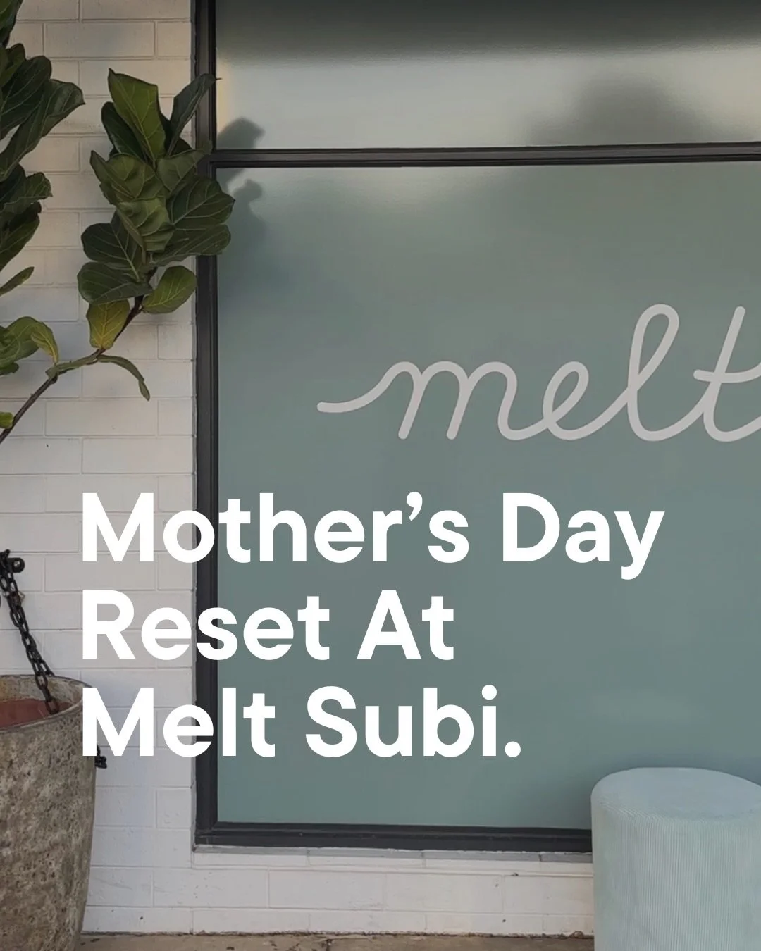 Melt Mother&rsquo;s Day Reset Package 💕 
A cheat code to favourite child status&hellip;😌 
	
For Mother&rsquo;s Day, we&rsquo;re offering a complete wellness experience, available to be used throughout the month of May.

Mother&rsquo;s Day Reset Pac