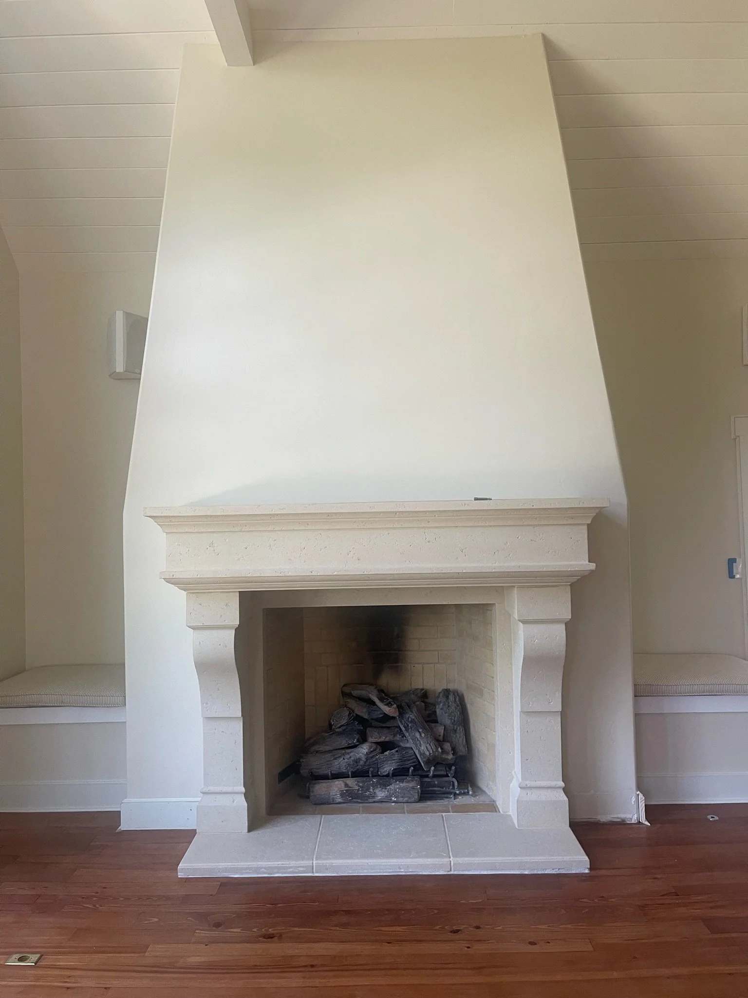 Fireplace stone