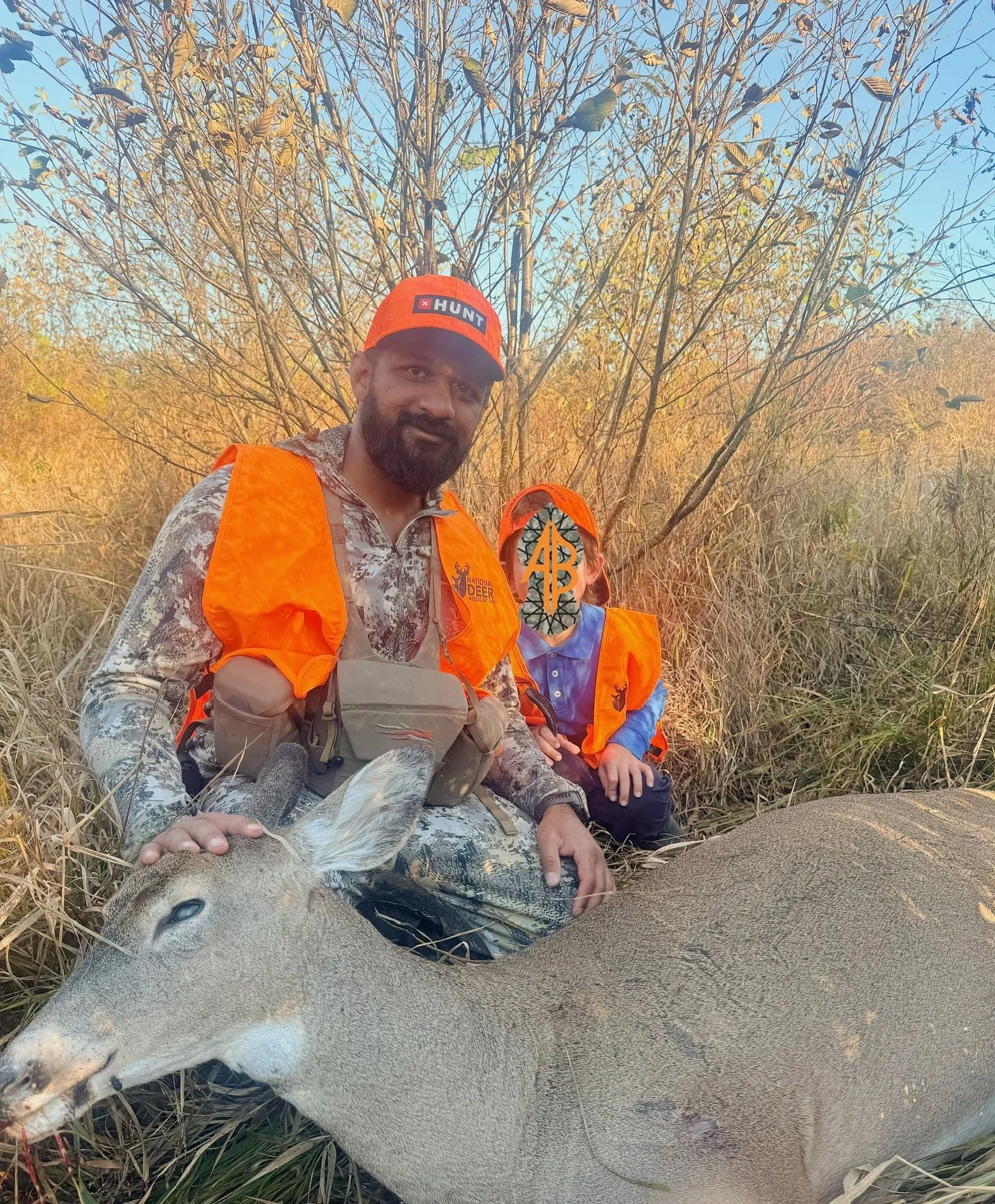 This past weekend at our Mentored Youth Hunt in Canaan Valley National Wildlife Refuge, West Virginia, one of our youngest hunters, Zayd at just 8 years old, made a perfect 350-yard shot, heart and double-lung! This is first time hunting and first ha