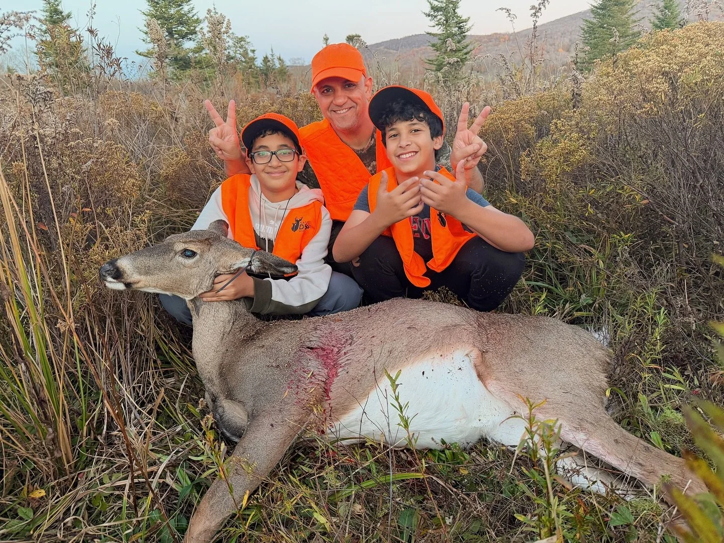 Another successful harvest from this past weekend at our Mentors Youth Hunt in Canaan Valley National Wildlife Refuge, West Virginia. Young Ali made an incredible harvest; a clean, well-placed shot that showed patience, focus, and true skill.

Standi